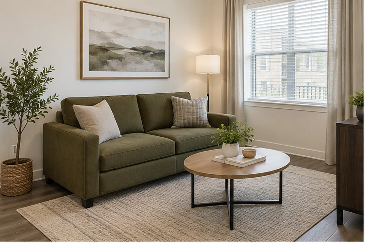 Sofa and home living selection